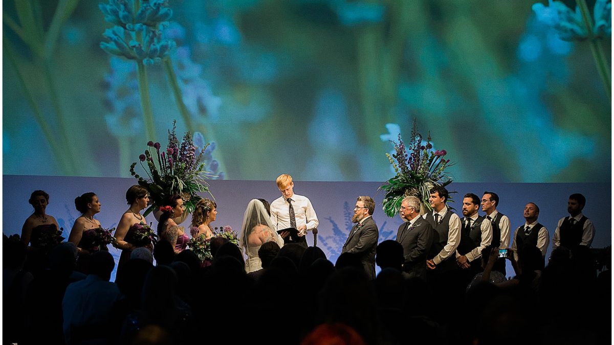 Jurassic Wedding in Downtown Raleigh, NC