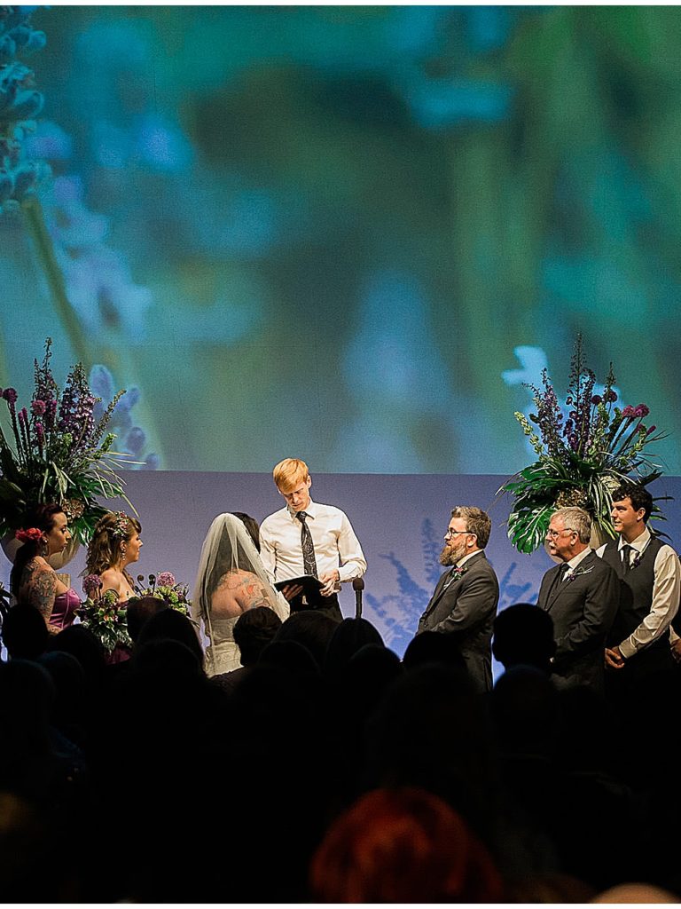 Jurassic Wedding in Downtown Raleigh, NC