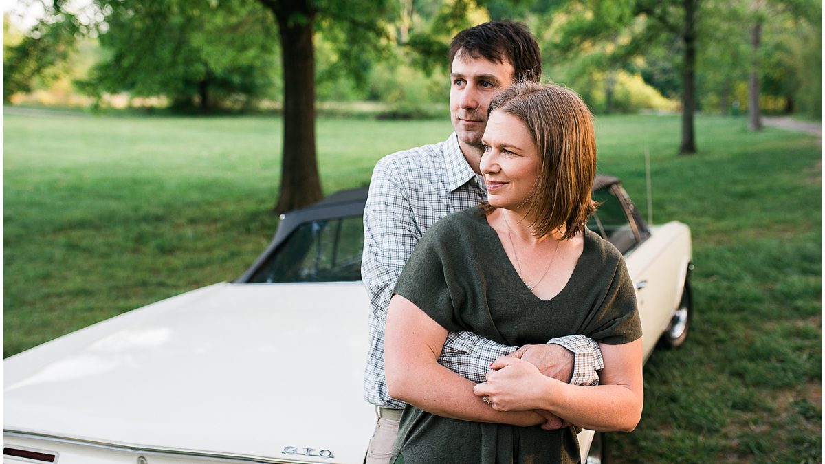 Sunset Biltmore Estate Engagement Session