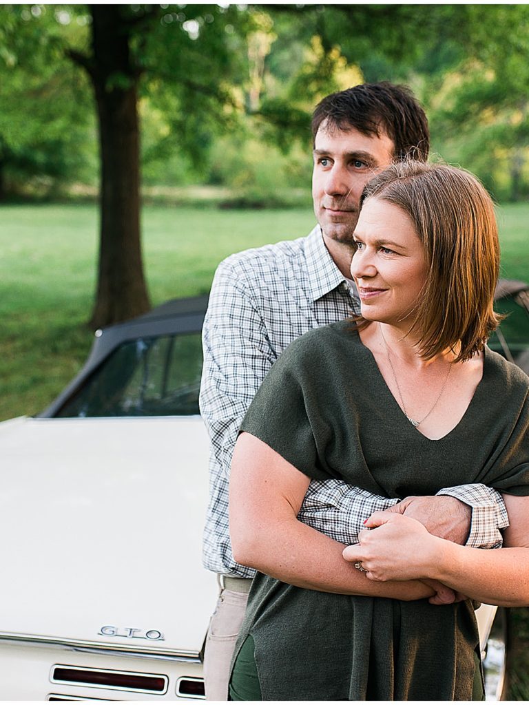 Sunset Biltmore Estate Engagement Session