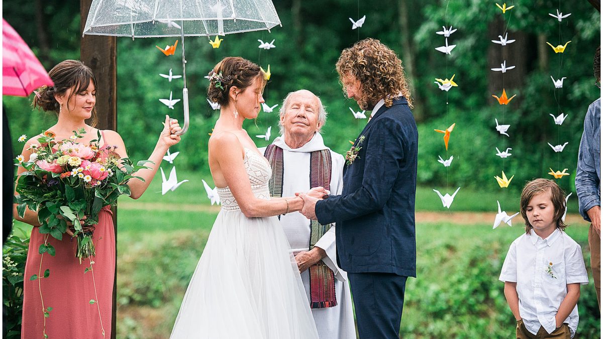 Rainy Day JuneBug Asheville Wedding