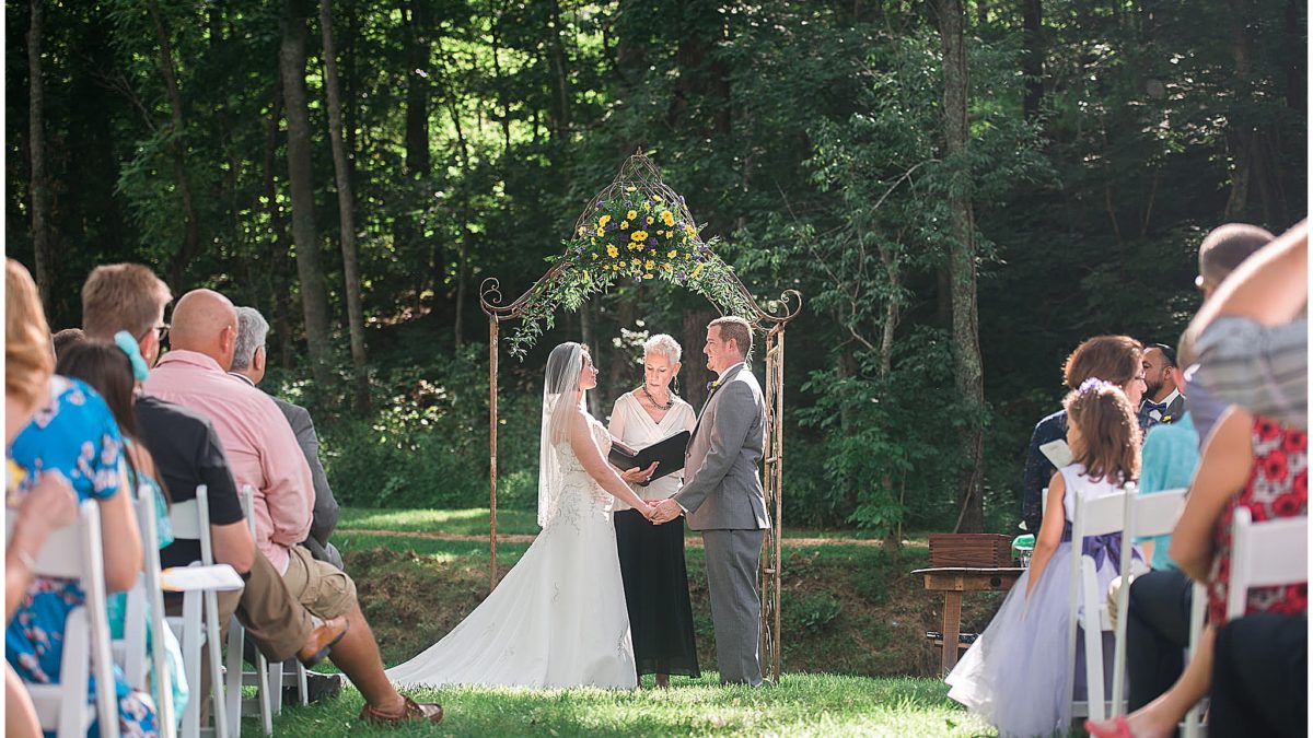 Summer JuneBug Asheville Wedding