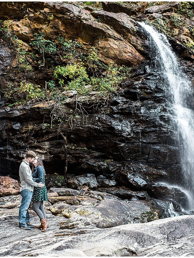 NC Waterfall Engagement Session